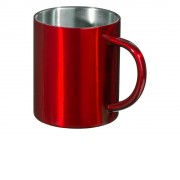 Стальная кружка с двойными стенками Altai, красный