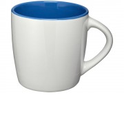 Керамическая чашка Aztec, белый/ярко-синий