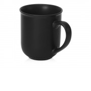 Матовая кружка Susan 380мл в цвете с двух сторон, черный