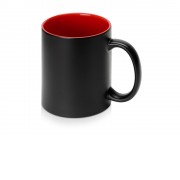 Кружка-хамелеон Surprise матовая, черный/красный