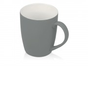 Кружка с покрытием soft-touch C1, серый