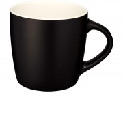 Керамическая чашка Riviera, черный/белый