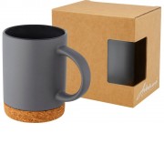 Neiva Керамическая кружка объемом 425 мл с пробковым основанием, серый