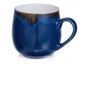 Кружка с вулканическим эффектом по краю Etna, 440 мл, синий (P)