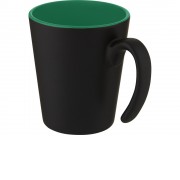 Oli керамическая кружка объемом 360 мл с ручкой, черный