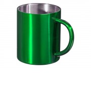Стальная кружка с двойными стенками Altai, зеленый