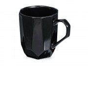 Кружка с гранями Amery, 310мл, черный