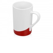 Кружка Мерсер 320мл, белый/красный