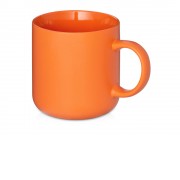 Кружка матовая Rita, 410мл, оранжевый