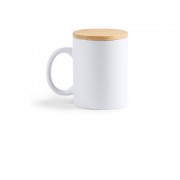 Керамическая кружка BERRY Eco line объемом 370 мл., белый