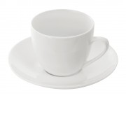 Чайная пара базовой формы Lotos, 250мл, белый