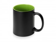 Кружка-хамелеон Surprise матовая, черный/зеленое яблоко