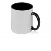 Кружка для сублимации Sublime Color, белый/черный