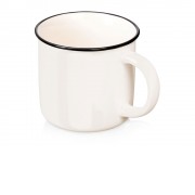 Кружка с каймой Countryside M, белый 410ml