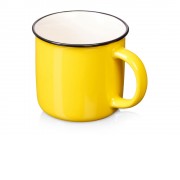 Кружка с каймой Countryside M, желтый 410ml