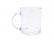 Кружка стеклянная KAFFIR, 340 мл, прозрачный