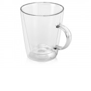 Кружка с двойными стенками Innsbruck конусообразный, с ручкой 320 мл