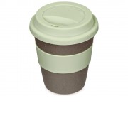 Стакан с силиконовой крышкой Cafe, olive