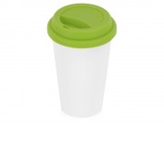 Кружка с силиконовой крышкой Нью-Йорк 300мл, зеленый