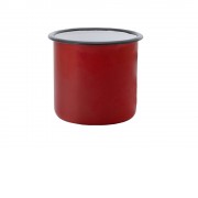 Кружка металлическая ANON, 380 мл, красный