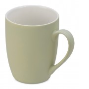 Кружка с покрытием soft-touch Tulip Gum, оливковый