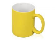 Кружка с покрытием soft-touch Barrel of a Gum, желтый (Р)