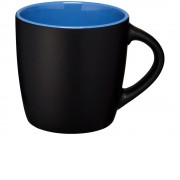 Керамическая чашка Riviera, черный/синий