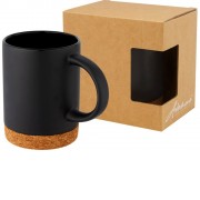 Neiva Керамическая кружка объемом 425 мл с пробковым основанием, черный