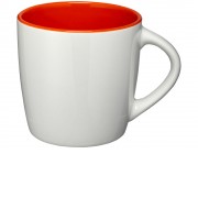 Керамическая чашка Aztec, белый/оранжевый