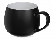 Кружка круглой формы Verlo, 410мл, черный