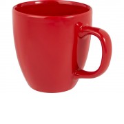 Керамическая кружка Moni объемом 430 мл, красный