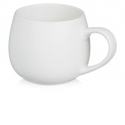Кружка круглой формы Verlo, 410мл, белый