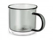 Кружка с двойными стенками 250 мл, черный