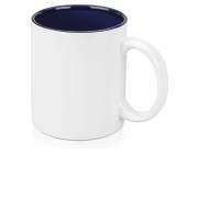 Кружка Gain 320мл, белый/темно-синий