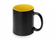 Кружка-хамелеон Surprise матовая, черный/желтый