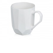 Кружка с гранями Amery, 310мл, белый