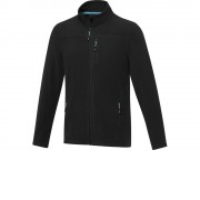 Мужская флисовая куртка Amber на молнии из переработанных материалов по стандарту GRS, черный