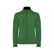 Куртка софтшелл Nebraska женская, бутылочный зеленый