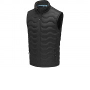 Мужская утепленная телогрейка Epidote из материалов, переработанных по стандарту GRS - сплошной черный