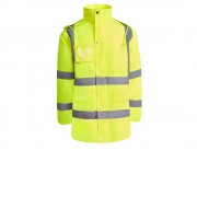 Парка Merak мужская, неоновый желтый