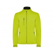 Куртка софтшелл Nebraska женская, лаймовый пунш