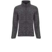 Куртка флисовая Artic, женская, черный меланж