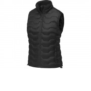 Женская утепленная телогрейка Epidote из материалов, переработанных по стандарту GRS - сплошной черный