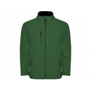 Куртка софтшелл Nebraska мужская, бутылочный зеленый