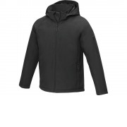 Notus мужская утепленная куртка из софтшелла - сплошной черный