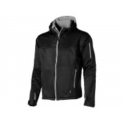 Куртка софтшел Match мужская, черный/серый