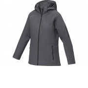 Notus женская утепленная куртка из софтшелла - Storm grey