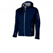 Куртка софтшел Match мужская, темно-синий/серый