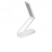 Складывающаяся LED лампа с беспроводной зарядкой Lightfold, белый