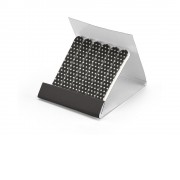 ANISTON. Набор из 6-ти пилочек для ногтей, Черный